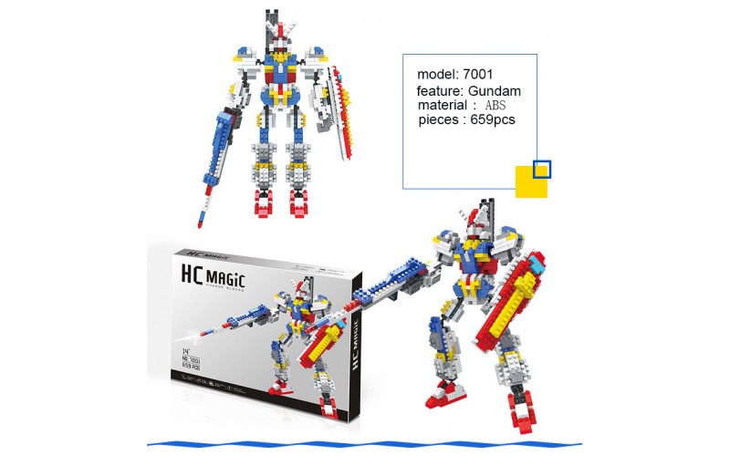 Robot Gundam  Magic Diamond Blocks