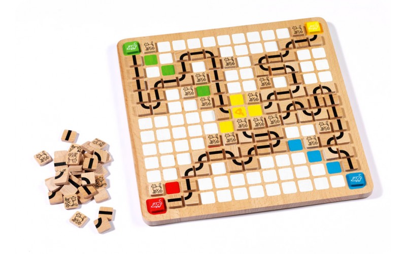 Board game mouse-race